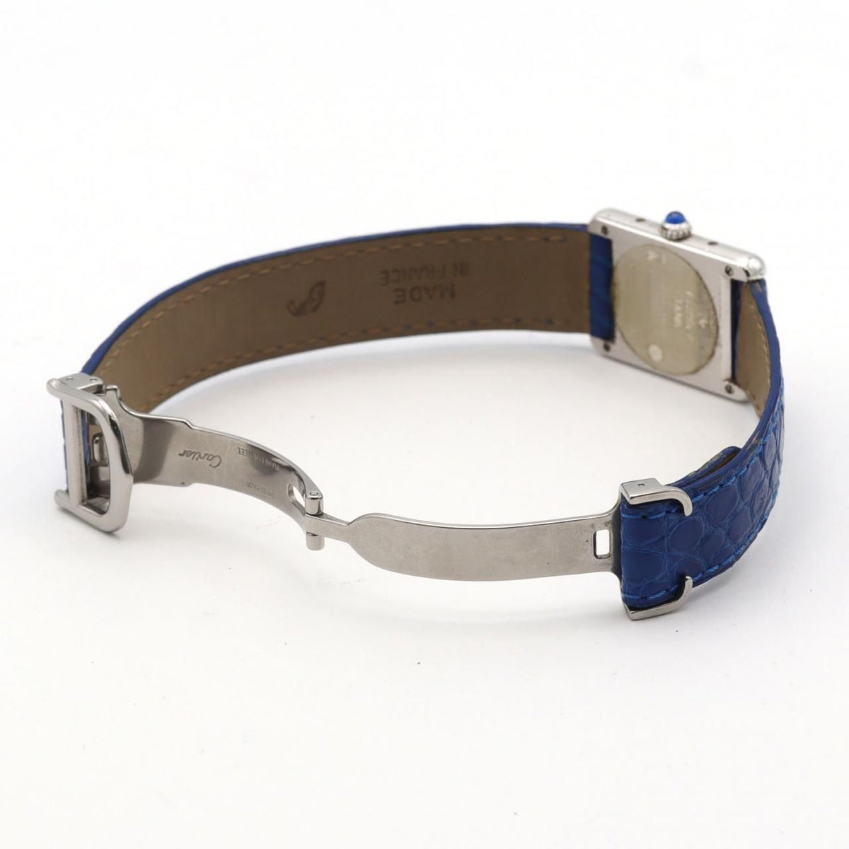 Cartier Must Tank SM Silver Quartz Watch — view 7