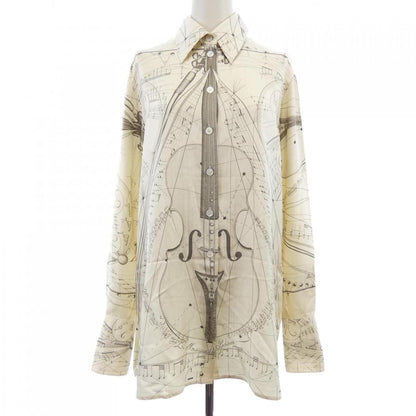 Hermes Vintage la Musique Des Spheres Twillaine Shirt