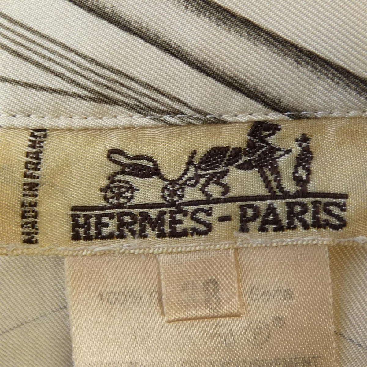 Hermes Vintage la Musique Des Spheres Twillaine Shirt — view 4