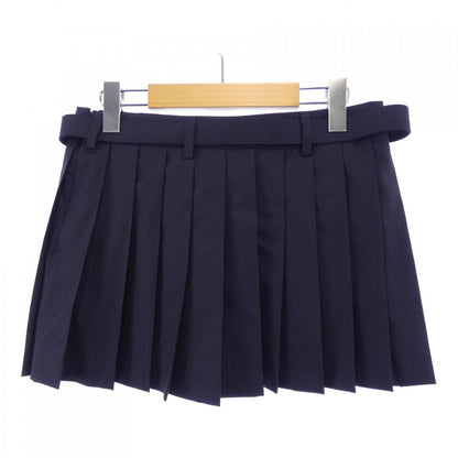 Miu Miu Skirt Navy — view 2