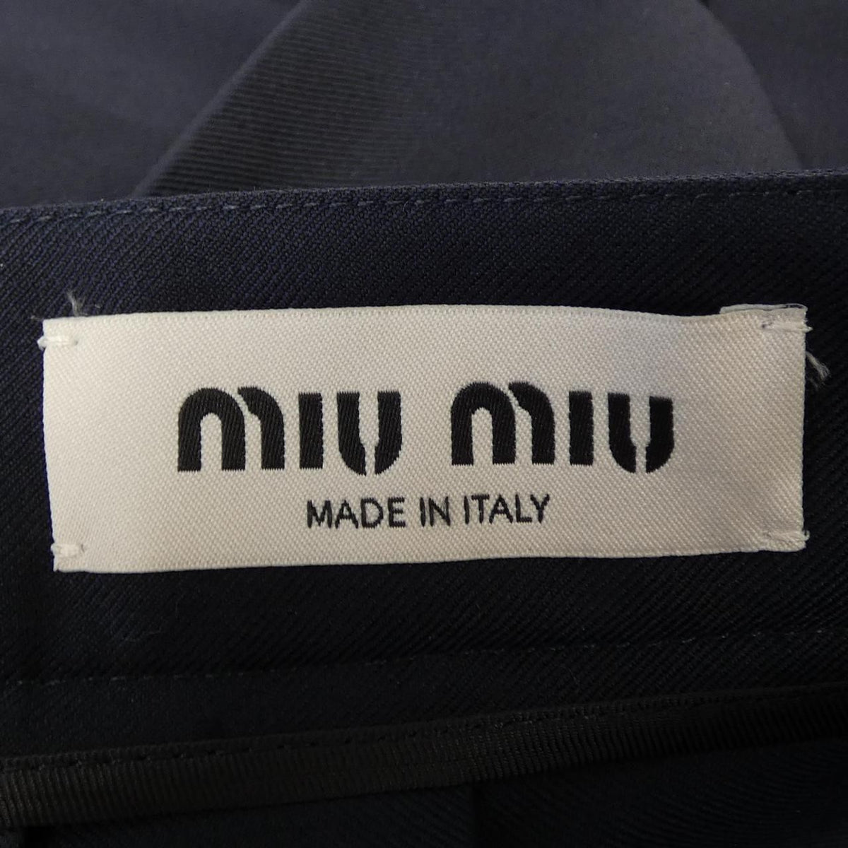 Miu Miu Skirt Navy — view 4