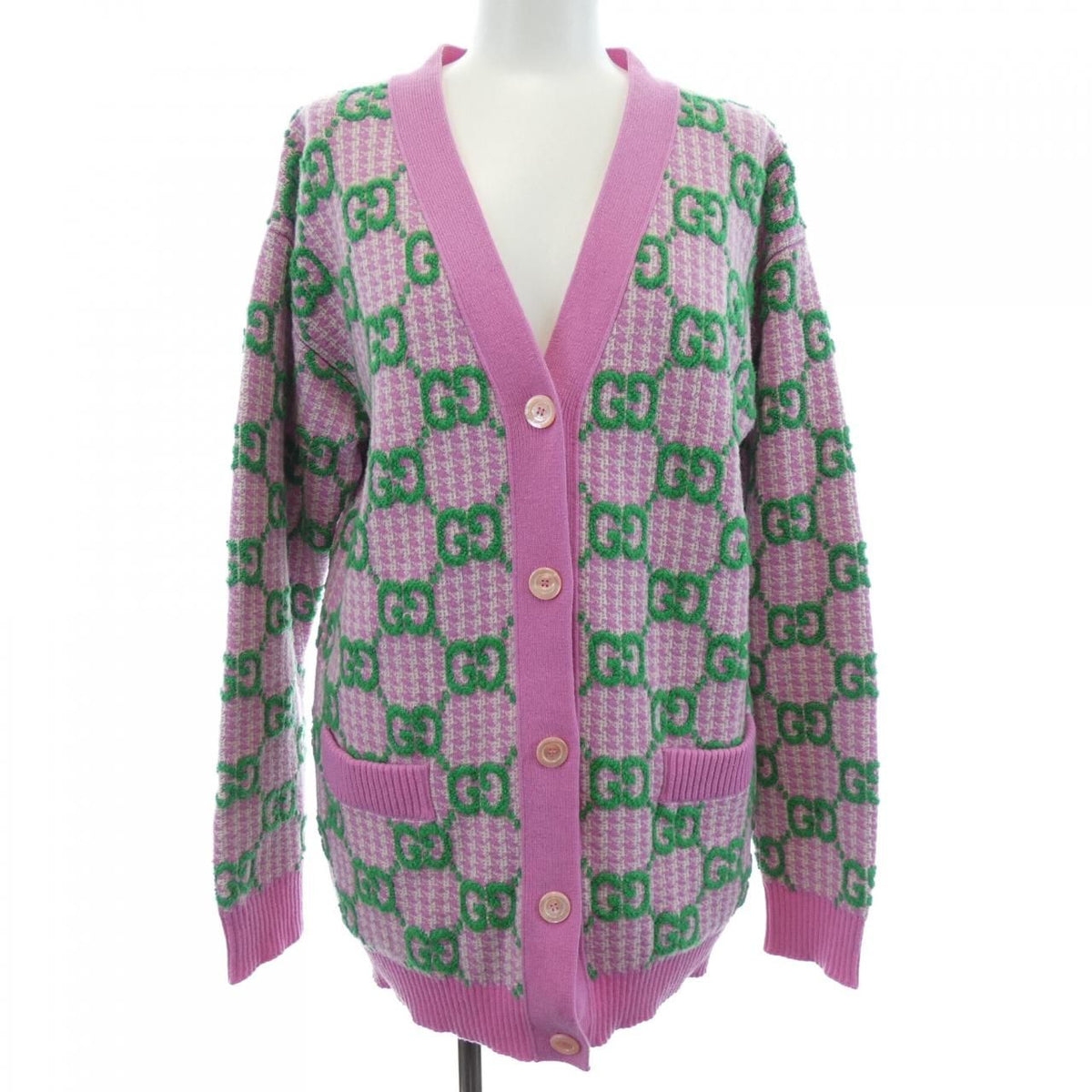 Gucci GG Pattern Cardigan