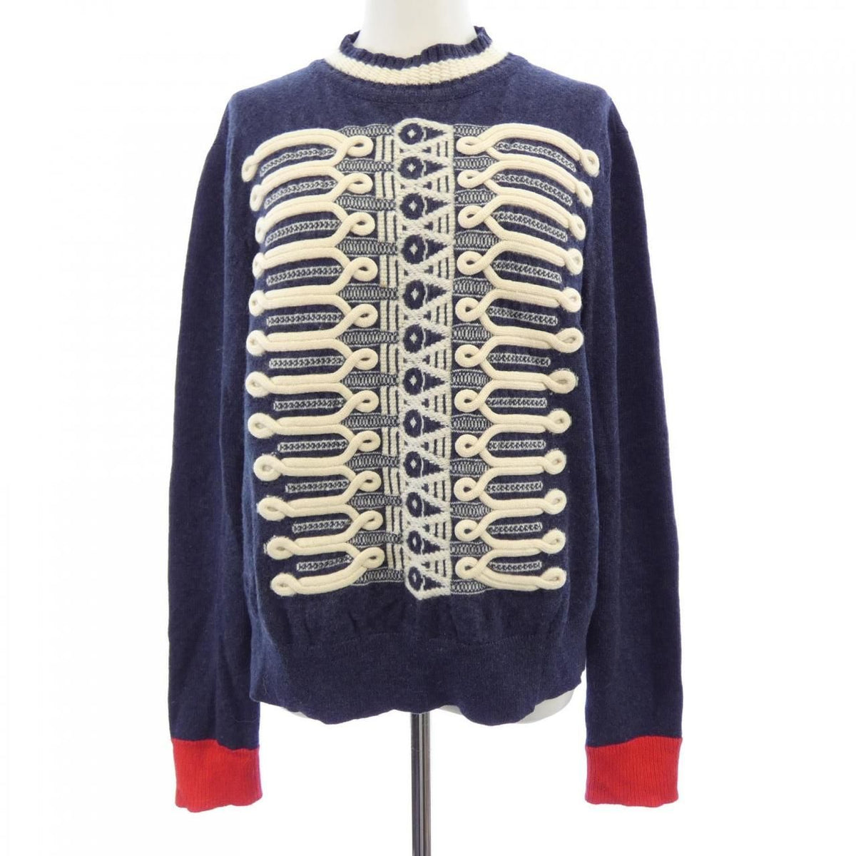 Hermes Knit Sweater Navy