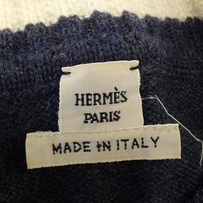 Hermes Knit Sweater Navy — view 4