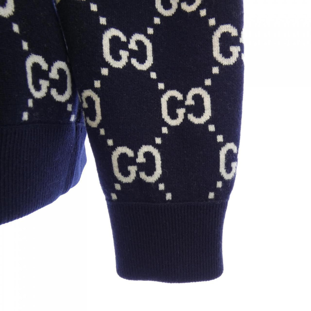Gucci GG Hoodie Navy — view 6