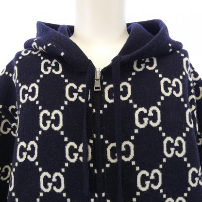 Gucci GG Hoodie Navy — view 5