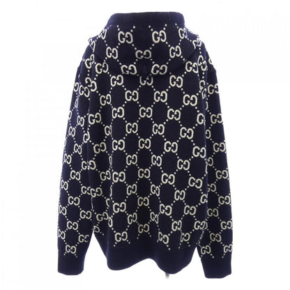 Gucci GG Hoodie Navy — view 2