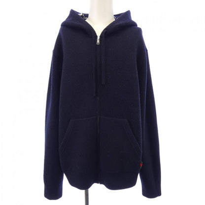 Gucci GG Hoodie Navy — view 7
