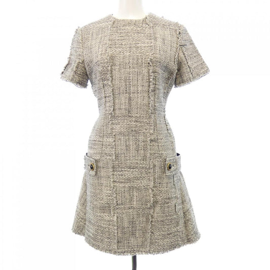 Louis Vuitton Low Tweed Skater Dress