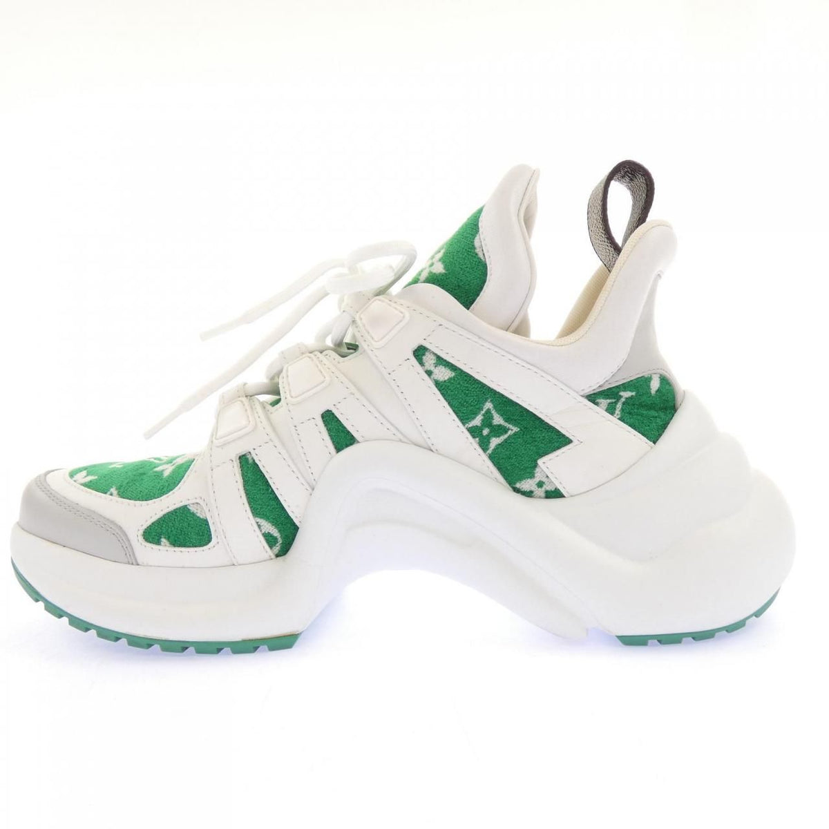 Louis Vuitton Monogram Velvet Archlight Line Sneakers — view 2