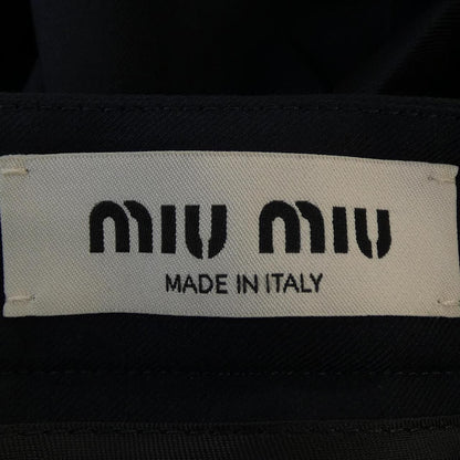 Miu Miu Skirt Navy — view 4