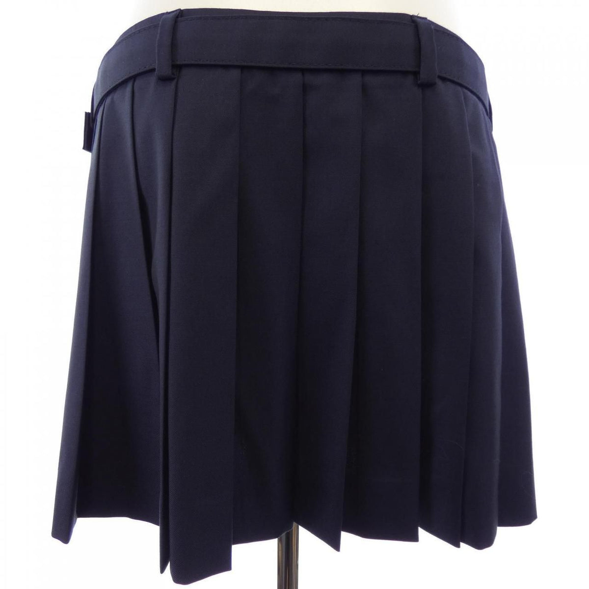 Miu Miu Skirt Navy — view 2