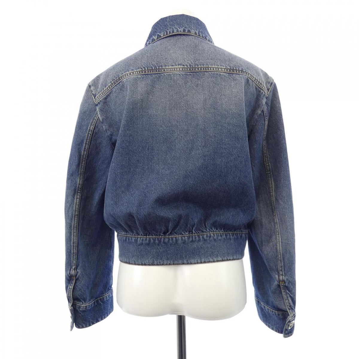 Chanel Denim Jacket Blue — view 2