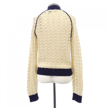 Miu Miu Cotton Zipper Cardigan — view 2