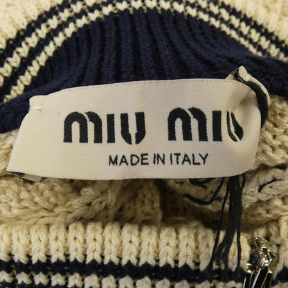 Miu Miu Cotton Zipper Cardigan — view 4