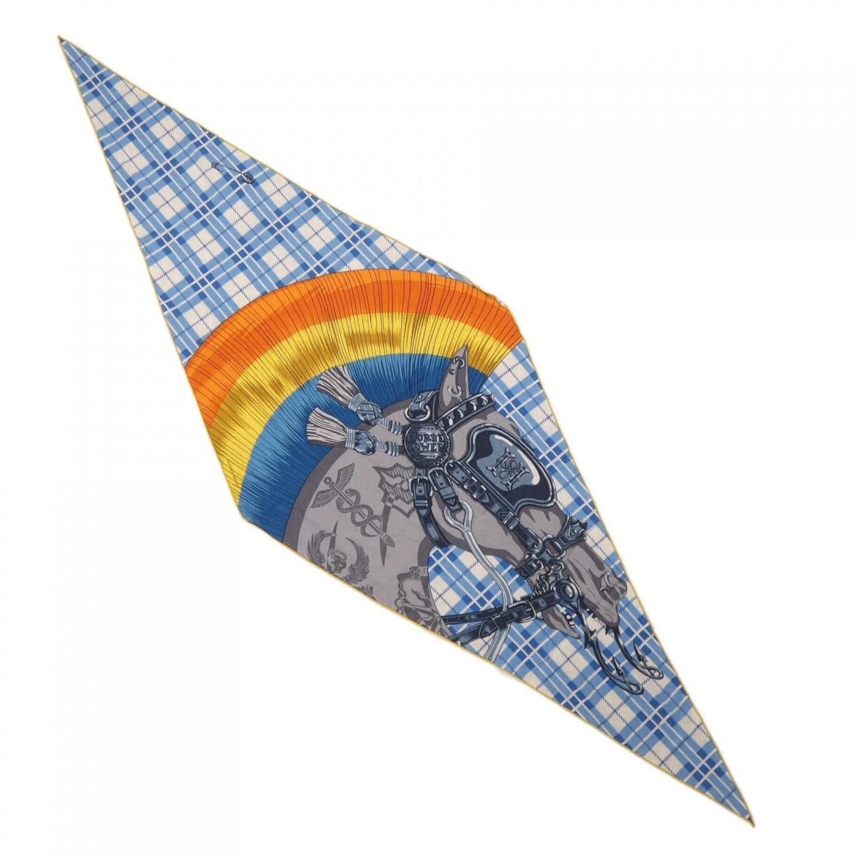 Hermes Cheval Punk Lozange Stole Scarf