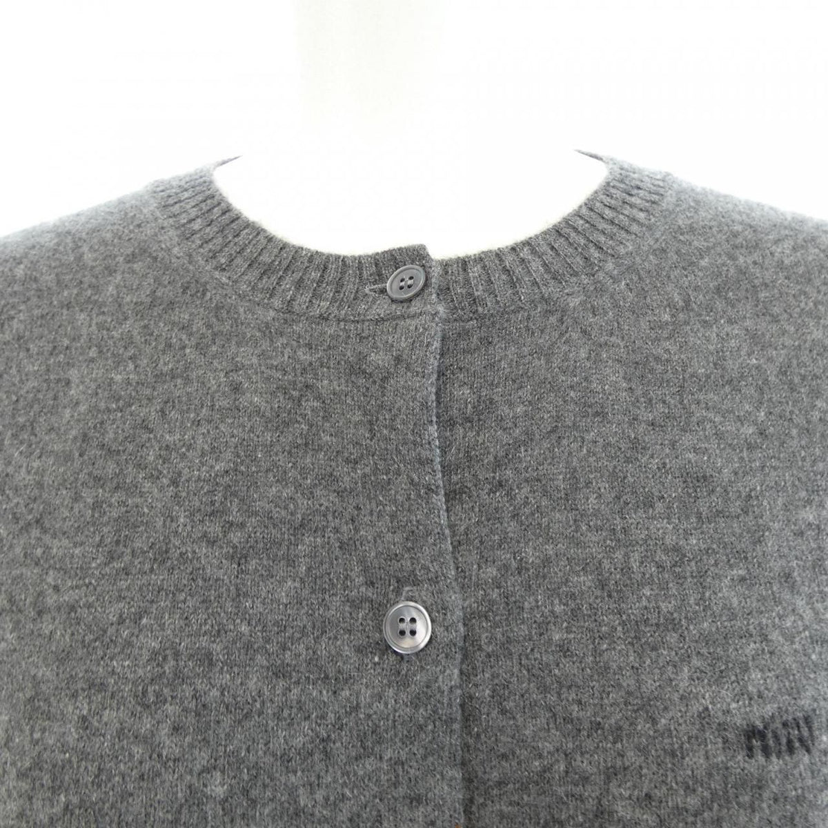 Miu Miu Cardigan Gray — view 5