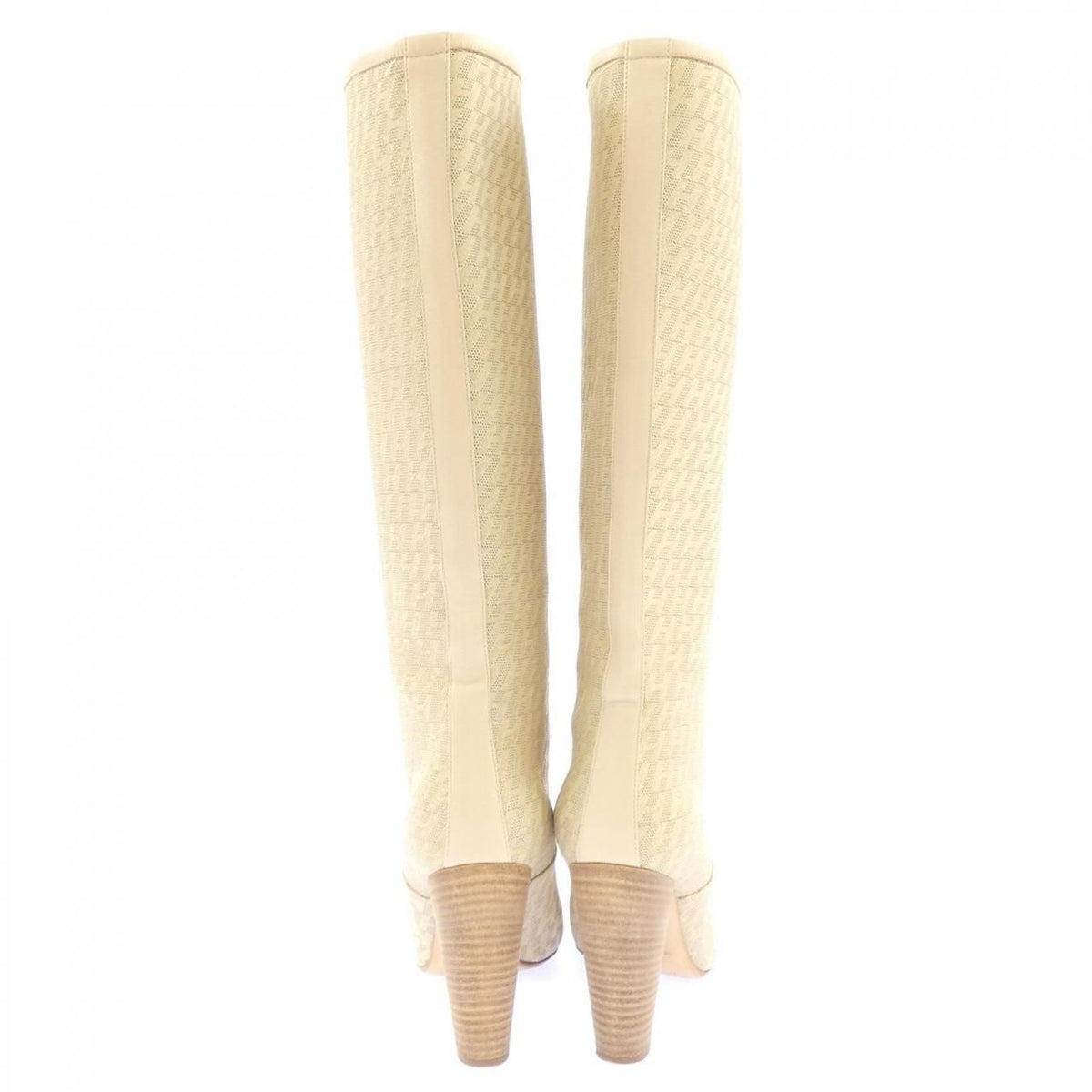 Hermes Long Boots Beige — view 5