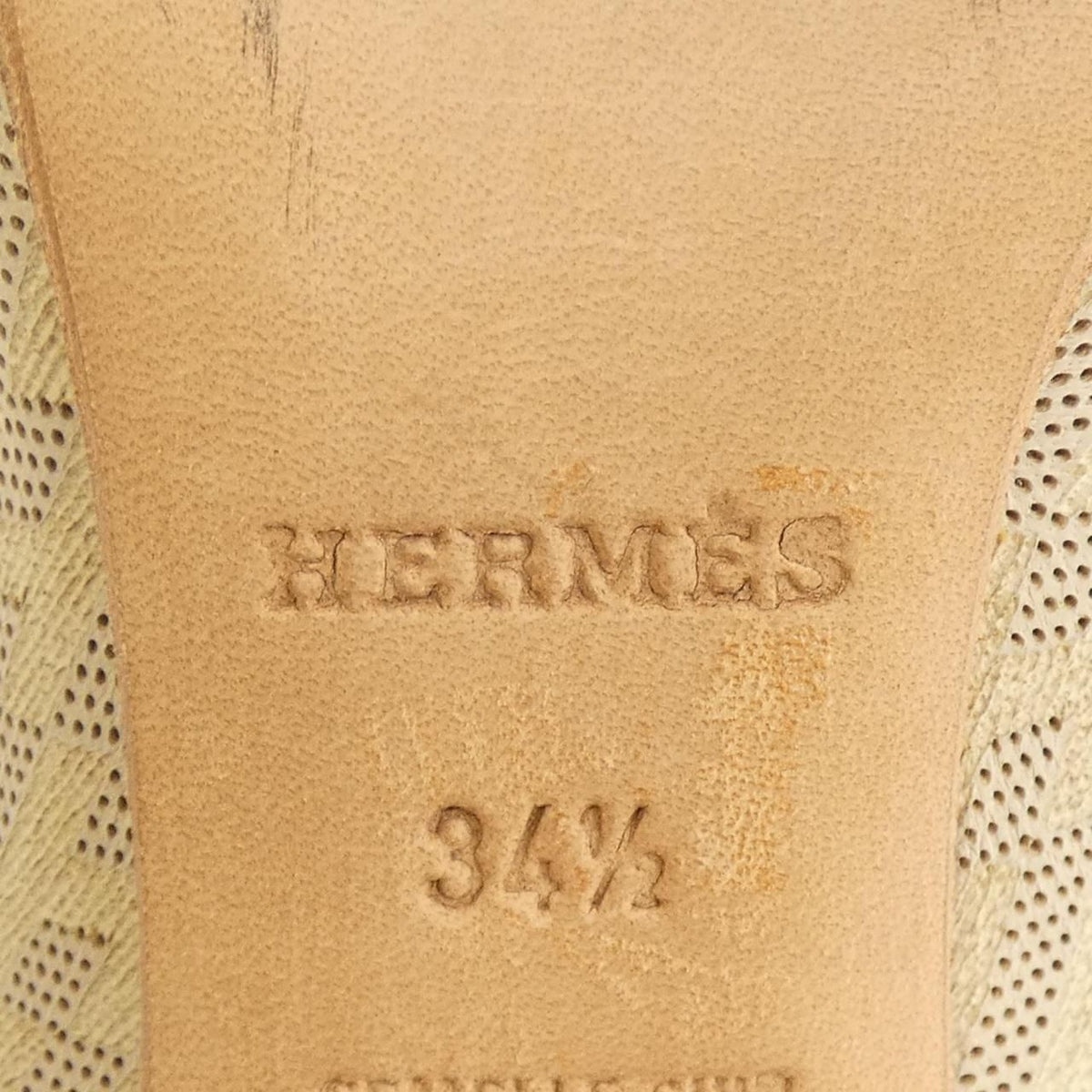 Hermes Long Boots Beige — view 6