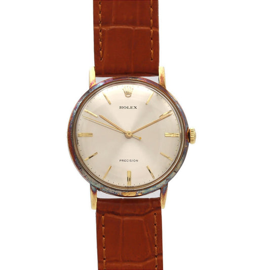 Rolex Precision YG Manual Wind