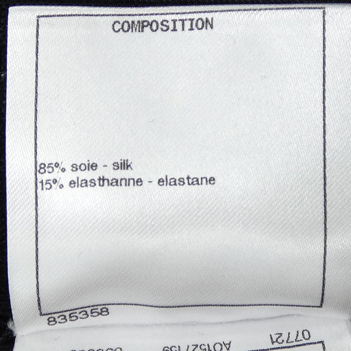 Chanel Knit Sweater Black — view 3