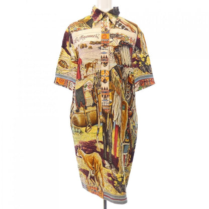 Hermes Vintage les Cheyennes Dress