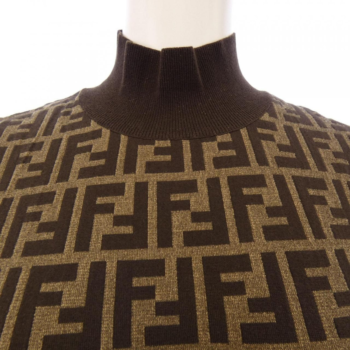Fendi Asjt Dress Brown — view 6