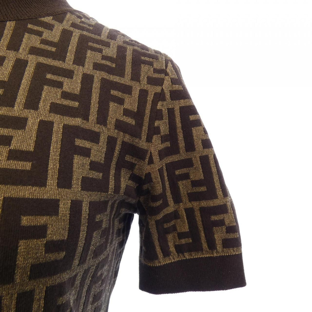 Fendi Asjt Dress Brown — view 7
