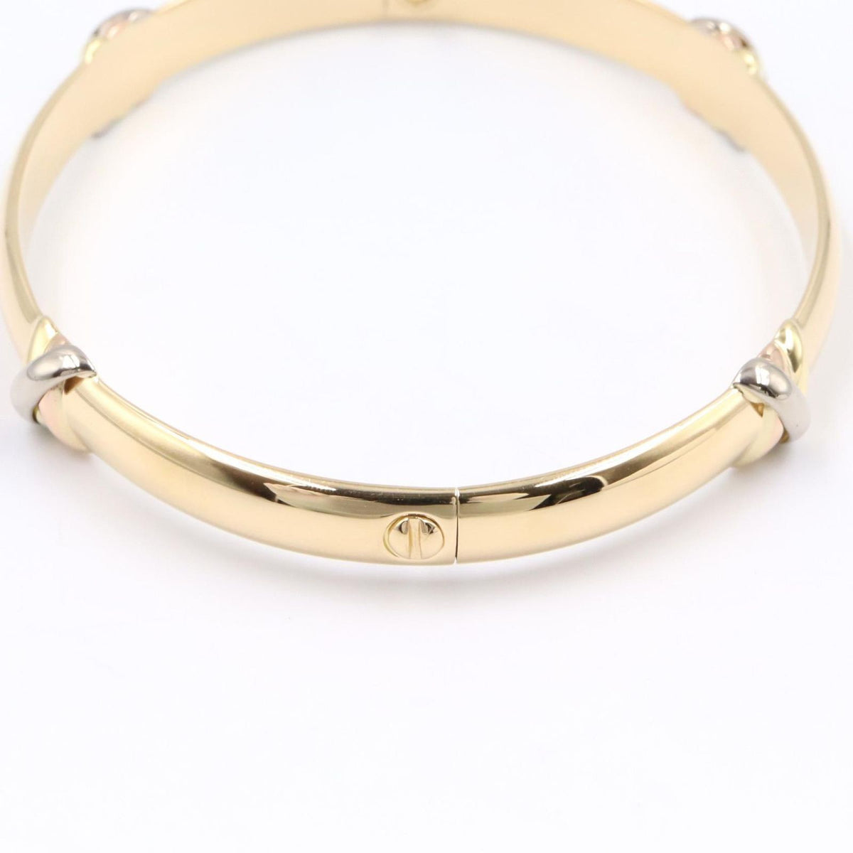 Cartier Bangle 18k White Gold Bracelet — view 5