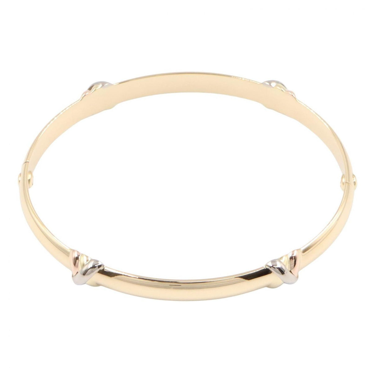 Cartier Bangle 18k White Gold Bracelet — view 2