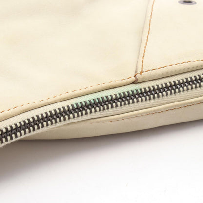 Dior Shoulder Bag Gaucho Ivory Leather — view 5
