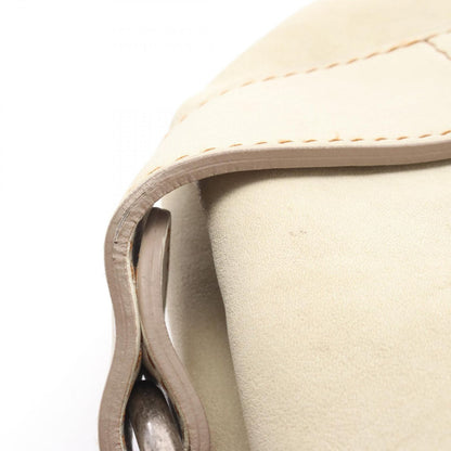 Dior Shoulder Bag Gaucho Ivory Leather — view 8