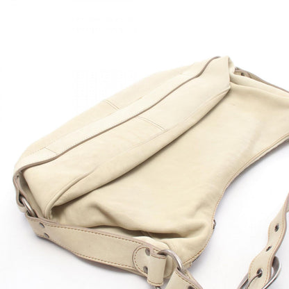 Dior Shoulder Bag Gaucho Ivory Leather — view 7