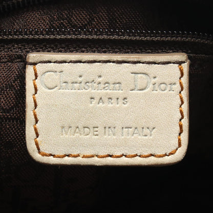 Dior Shoulder Bag Gaucho Ivory Leather — view 4
