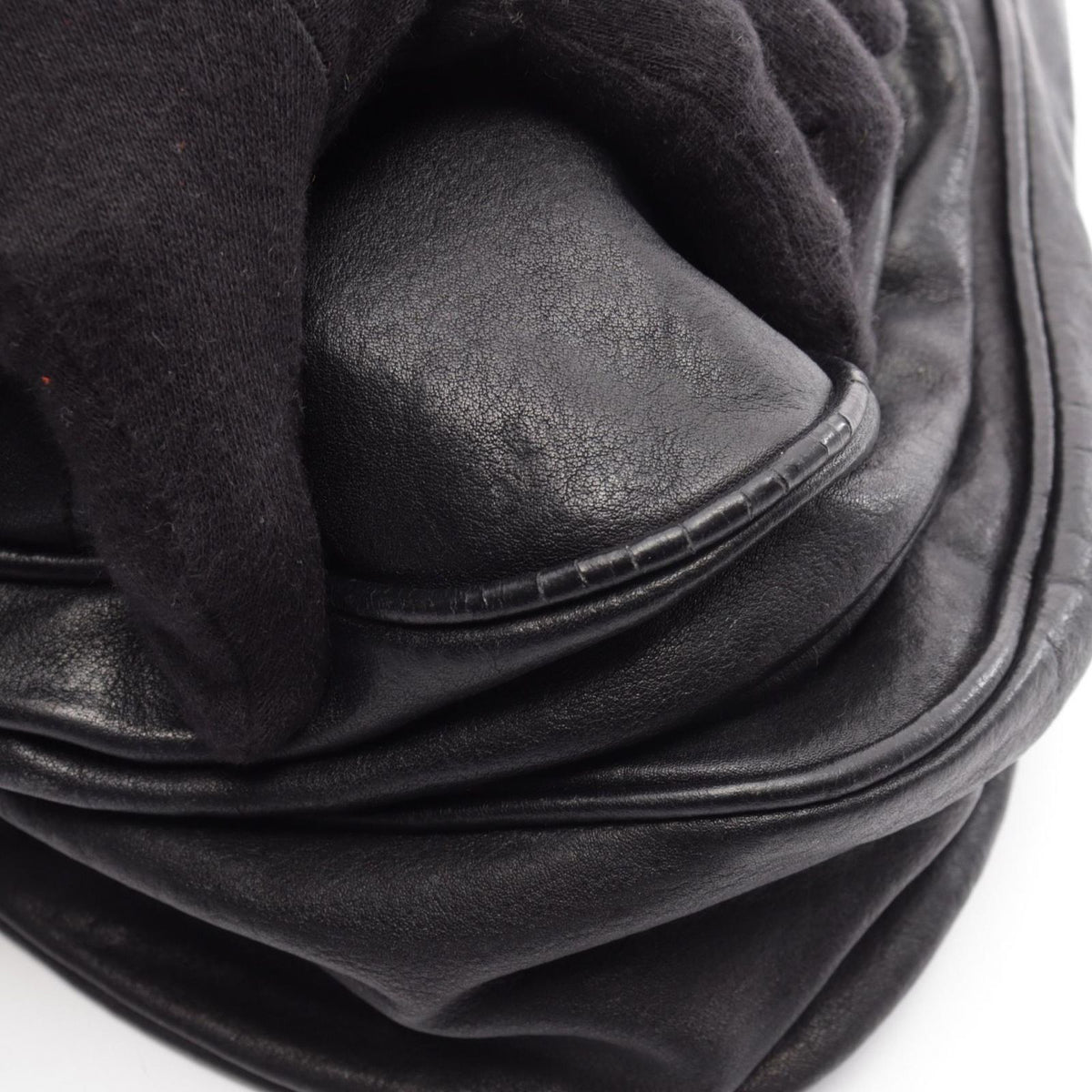 Dior Saddle Shoulder Bag Gaucho Black Leather — view 7
