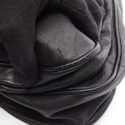 Dior Saddle Shoulder Bag Gaucho Black Leather — view 7