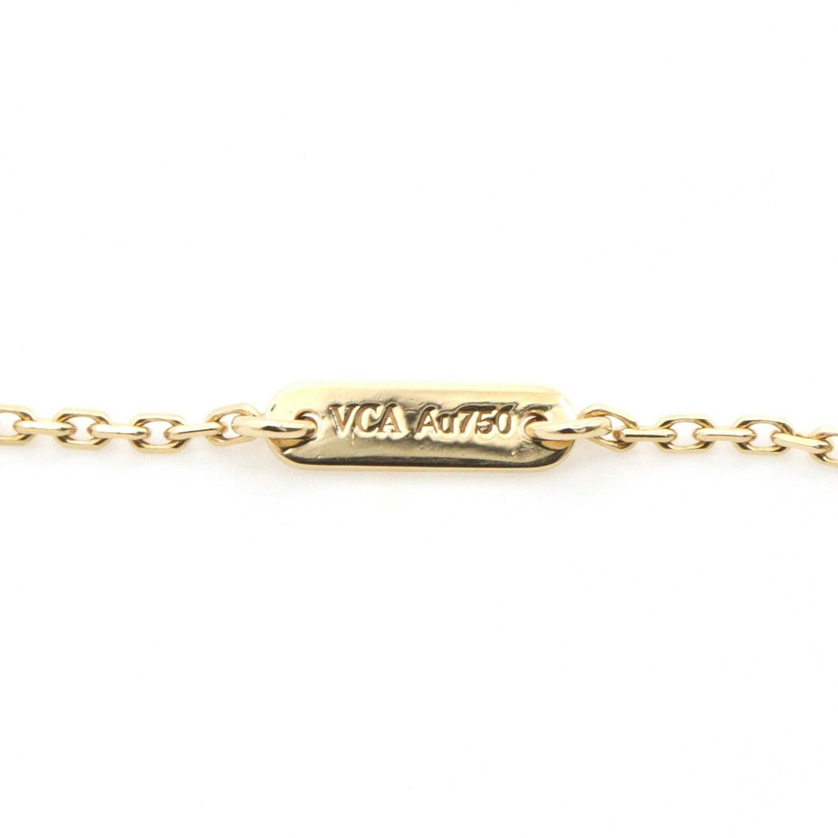 Van Cleef & Arpels Necklace Sweet Alhambra Papillon 39.5 18k Mother of Pearl — view 3