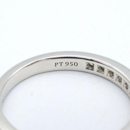 Tiffany & Co Ring Half Circle Channel Setting Platinum Diamond — view 5