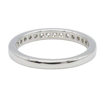 Tiffany & Co Ring Half Circle Channel Setting Platinum Diamond — view 3