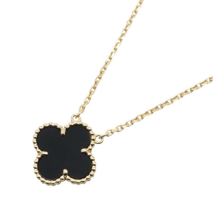Van Cleef & Arpels Necklace Vintage Alhambra Onyx 18k