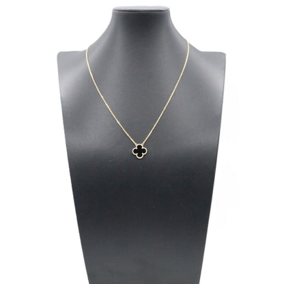 Van Cleef & Arpels Necklace Vintage Alhambra Onyx 18k — view 6