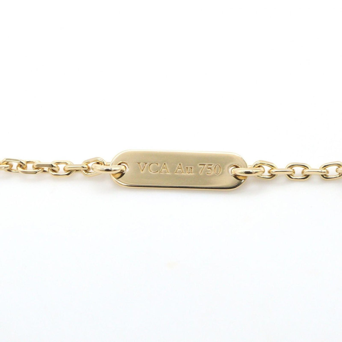 Van Cleef & Arpels Necklace Vintage Alhambra Onyx 18k — view 3