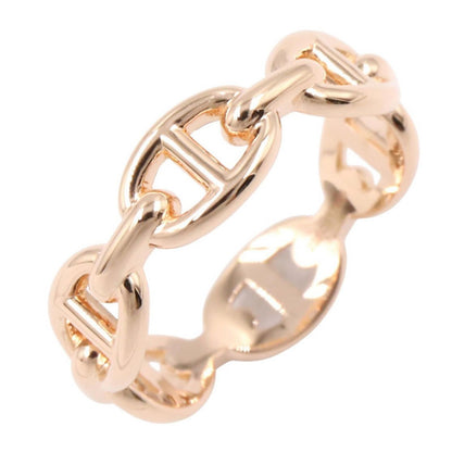 Hermes Ring Chaine D'ancre Enchainee PM 18k Pink Gold
