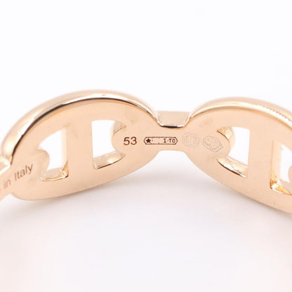 Hermes Ring Chaine D'ancre Enchainee PM 18k Pink Gold — view 4