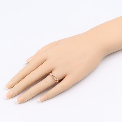 Hermes Ring Chaine D'ancre Enchainee PM 18k Pink Gold — view 8