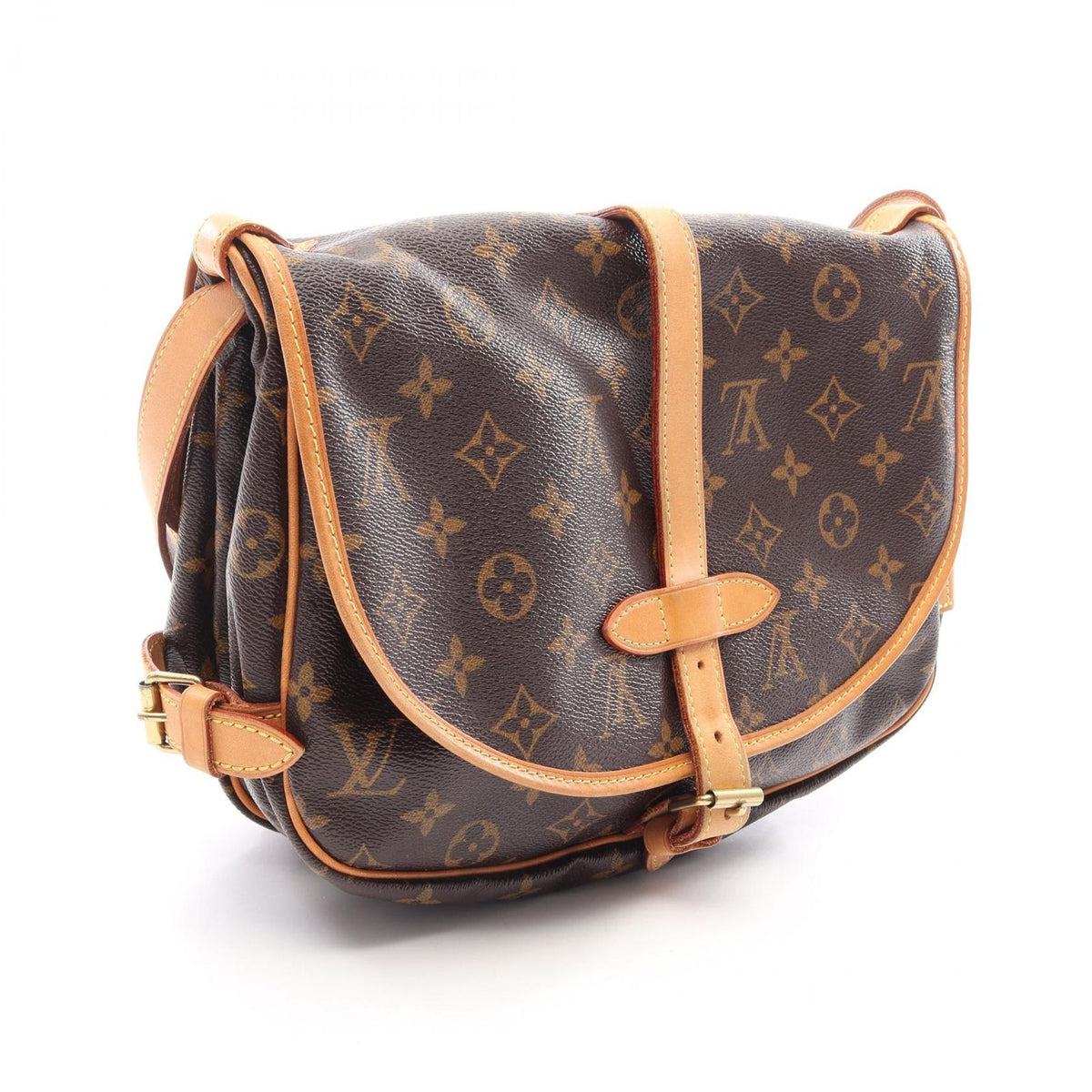 Louis Vuitton Shoulder Bag Saumur 30 Leather — view 2