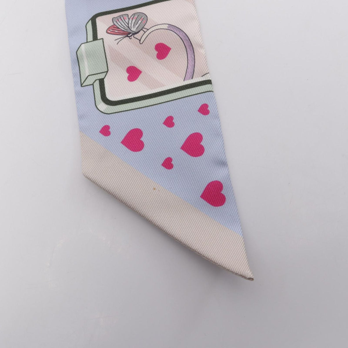Hermes Scarf Twilly Story Ribbon Silk — view 7