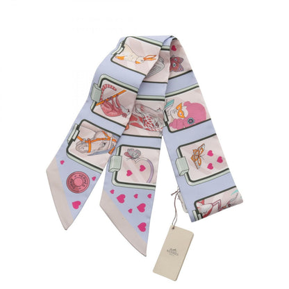 Hermes Scarf Twilly Story Ribbon Silk