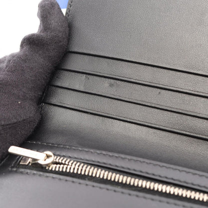 Balenciaga Bifold Wallet Passport Bordeaux Black Leather — view 6