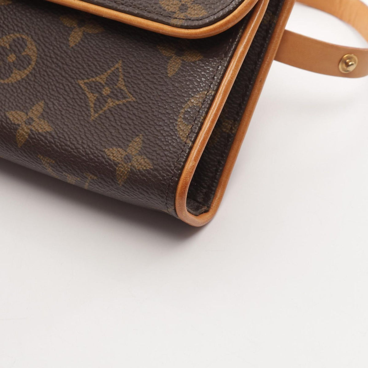 Louis Vuitton Waist Bag Pochette Florentine Monogram Leather — view 8